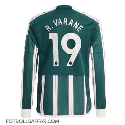 Manchester United Raphael Varane #19 Bortatröja 2023-24 Långärmad